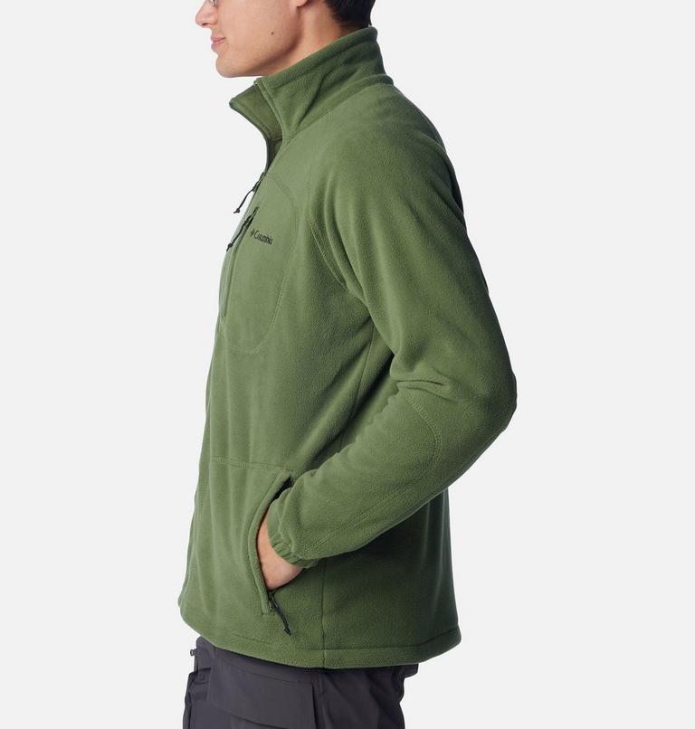 Men's Fast Trek II Full Zip Fleece, Color: Canteen, image 3