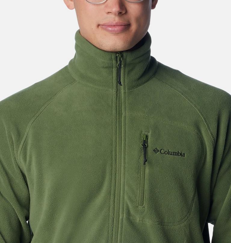 Men's Fast Trek II Full Zip Fleece, Color: Canteen, image 4