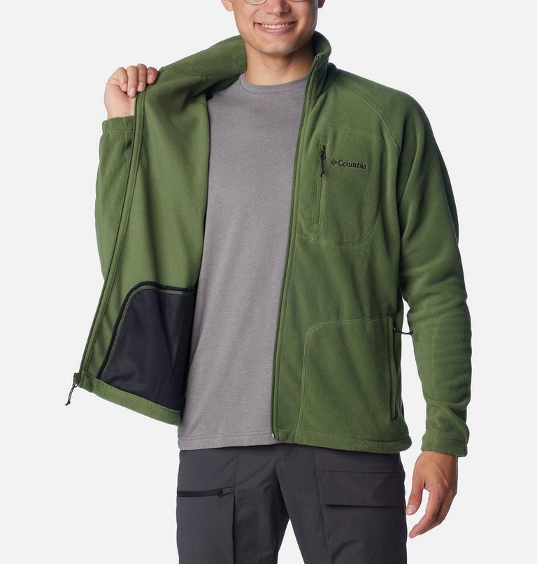 Men's Fast Trek II Full Zip Fleece, Color: Canteen, image 5