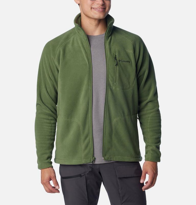 Men's Fast Trek II Full Zip Fleece, Color: Canteen, image 7