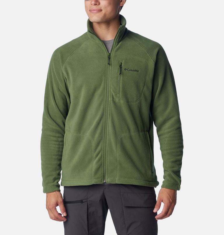 Men's Fast Trek II Full Zip Fleece, Color: Canteen, image 1