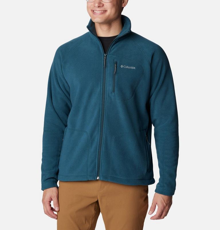 Men's Fast Trek II Full Zip Fleece, Color: Night Wave, image 1