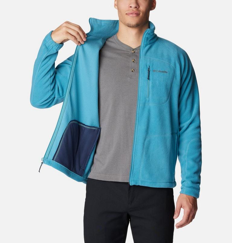 Men's Fast Trek II Full Zip Fleece, Color: Shasta, image 5