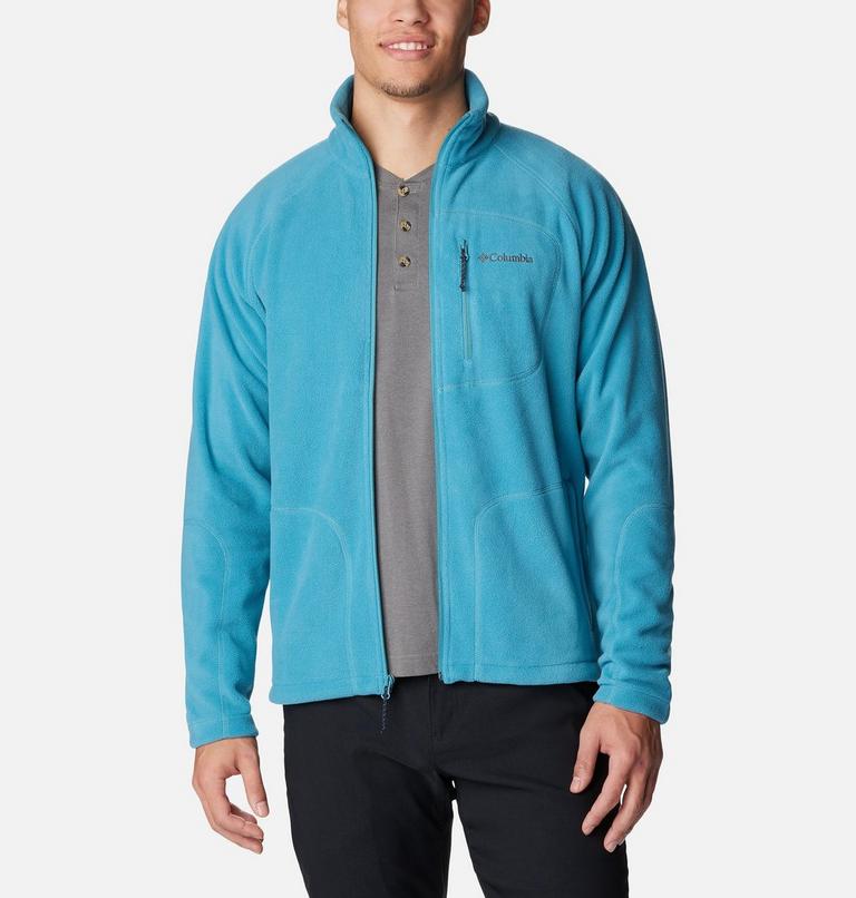 Men's Fast Trek II Full Zip Fleece, Color: Shasta, image 7