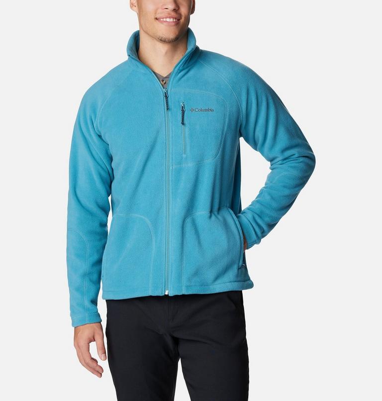 Men's Fast Trek II Full Zip Fleece, Color: Shasta, image 1