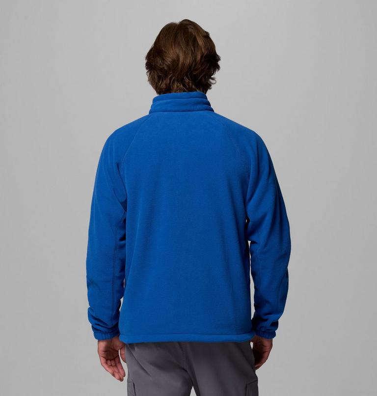 Men's Fast Trek II Full Zip Fleece, Color: Mountain Blue, image 3