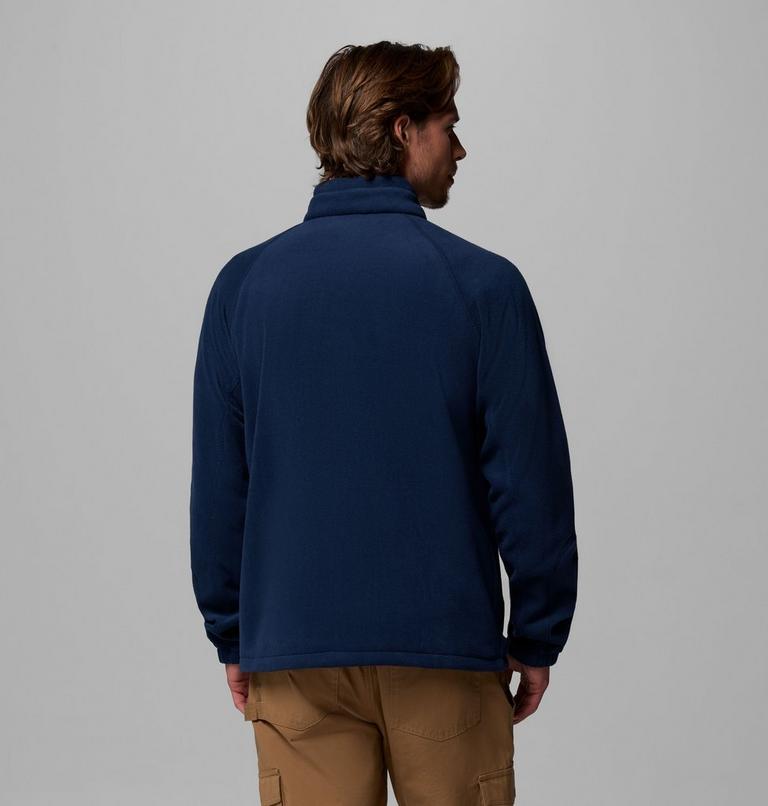 Men's Fast Trek II Full Zip Fleece, Color: Collegiate Navy, image 2