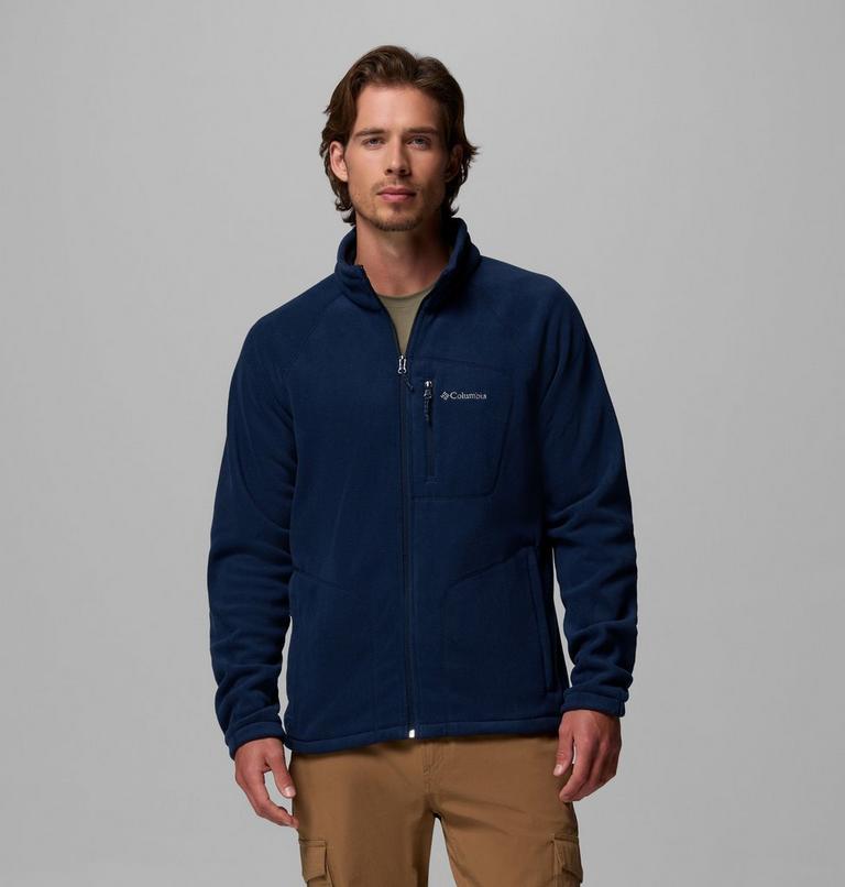 Men's Fast Trek II Full Zip Fleece, Color: Collegiate Navy, image 1