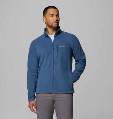 Men's Fast Trek II Full Zip Fleece, Color: Dark Mountain, image 3