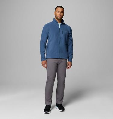 Men's Fast Trek II Full Zip Fleece, Color: Dark Mountain, image 4