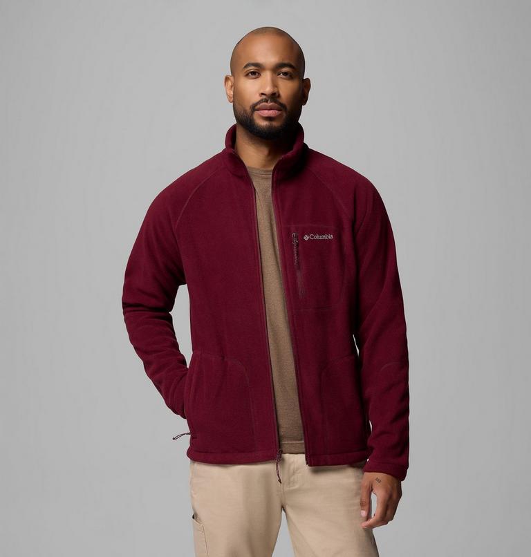 Fast Trek II Full Zip Fleece, Color: Rich Wine, image 5
