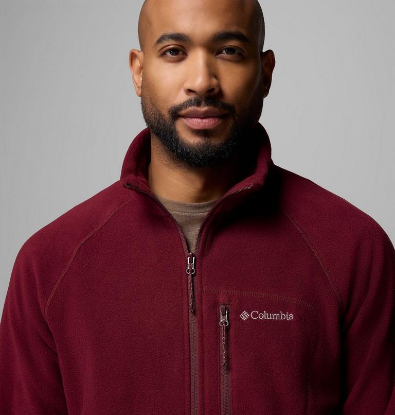 Fast Trek II Full Zip Fleece, Color: Rich Wine, image 6