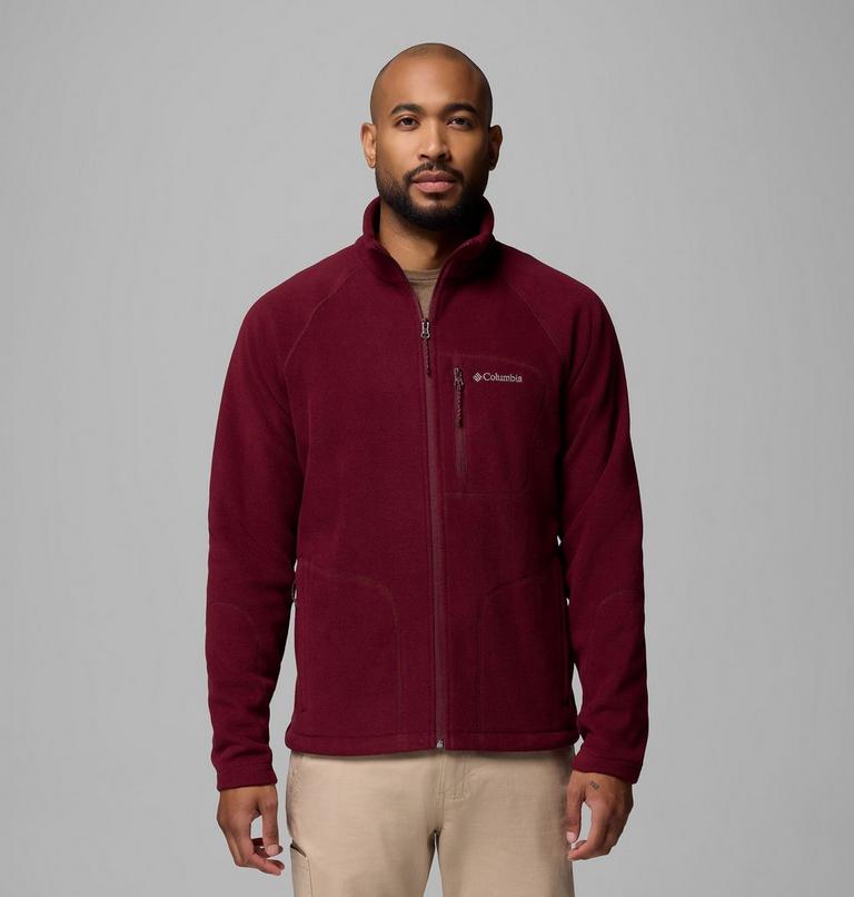 Fast Trek II Full Zip Fleece, Color: Rich Wine, image 1