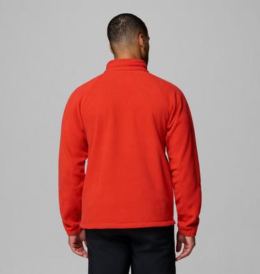 Men's Fast Trek II Full Zip Fleece, Color: Super Sonic, image 7
