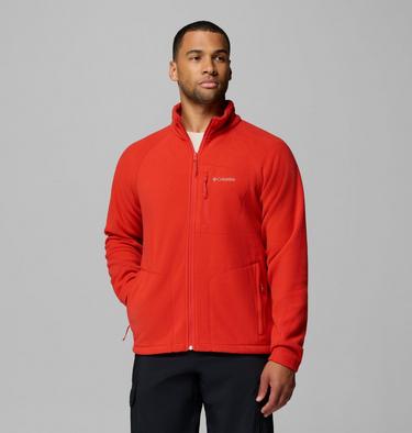 Men's Fast Trek II Full Zip Fleece, Color: Super Sonic, image 1