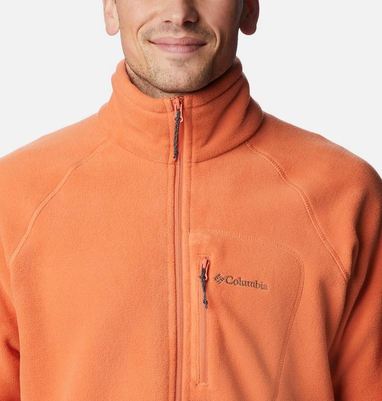 Men's Fast Trek II Full Zip Fleece, Color: Desert Orange, image 4