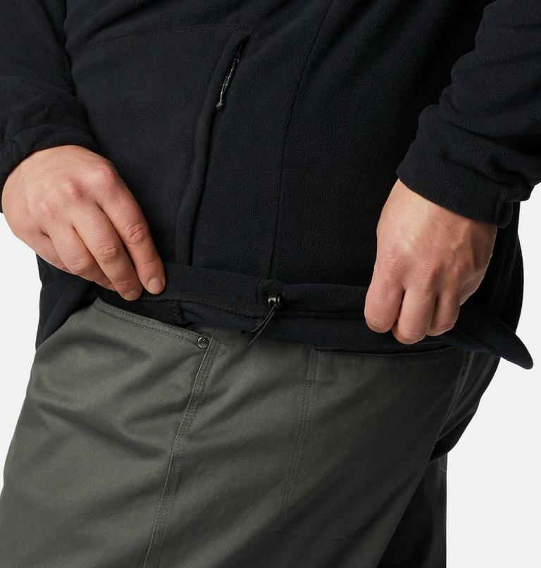 Men's Fast Trek II Full Zip Fleece - Extended Size, Color: Black, image 6