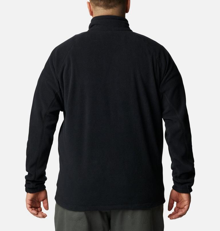 Men's Fast Trek II Full Zip Fleece - Extended Size, Color: Black, image 2