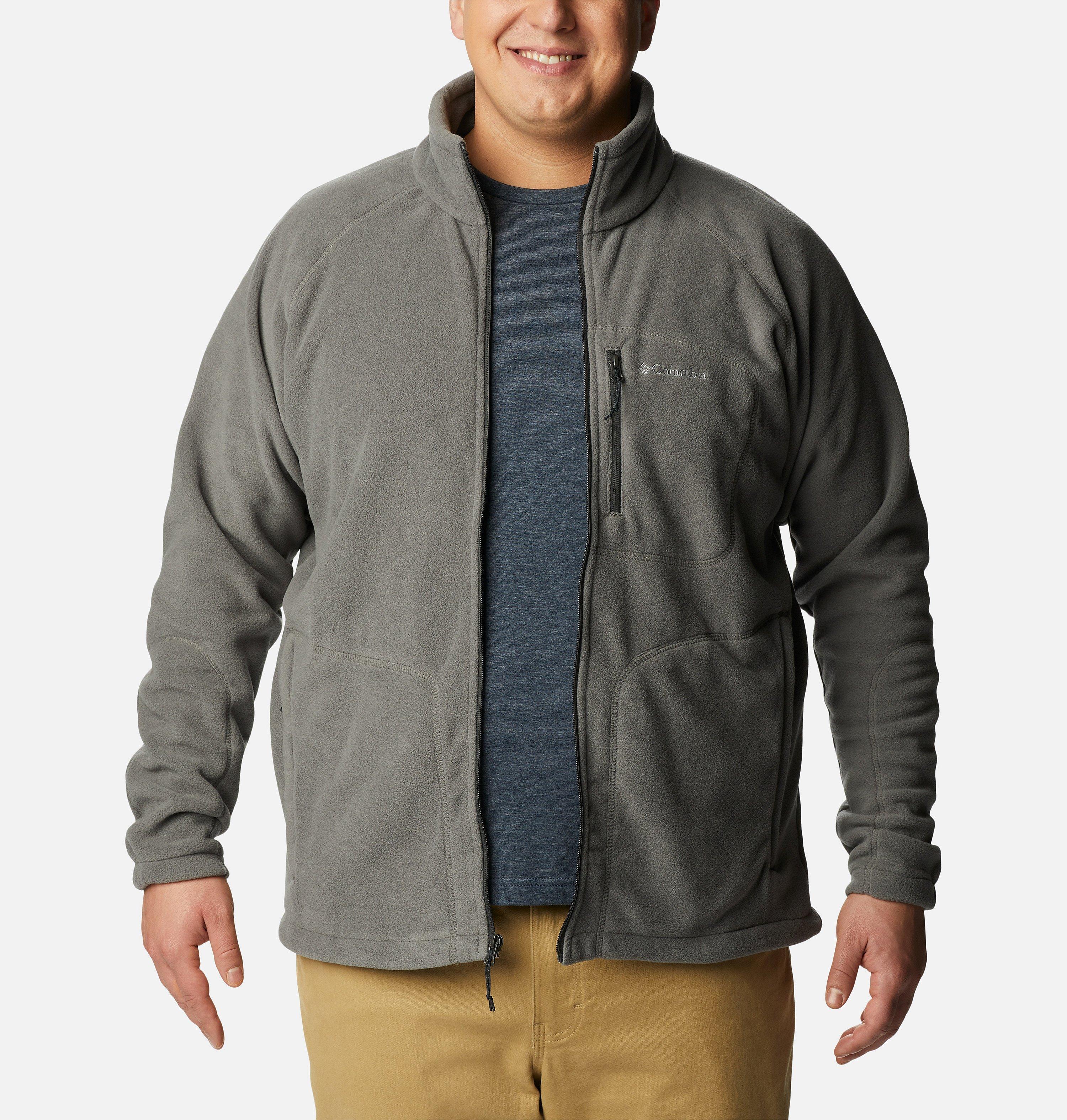 Polaire avec fermeture éclair complète Fast Trek II pour homme - Large | 023 | 5X 7