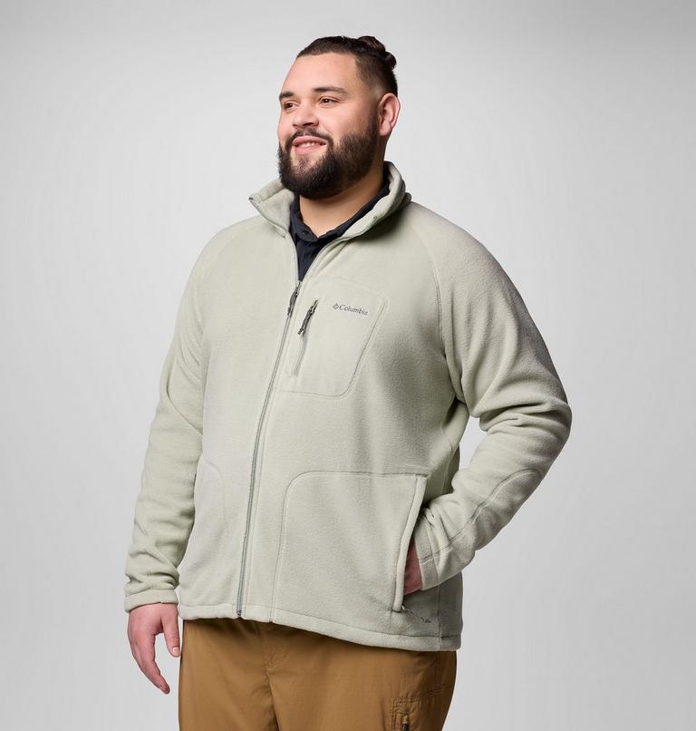 Men's Fast Trek II Full Zip Fleece - Extended Size, Color: Safari, image 4