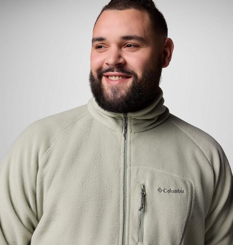 Men's Fast Trek II Full Zip Fleece - Extended Size, Color: Safari, image 5