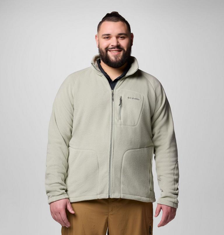 Men's Fast Trek II Full Zip Fleece - Extended Size, Color: Safari, image 1
