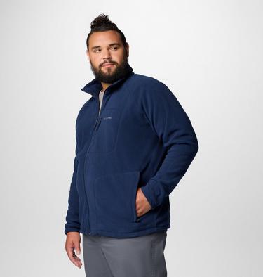 Fast Trek II Fleece mit durchgehendem Reißverschluss für Herren – in Übergrößen, Color: Collegiate Navy, image 8