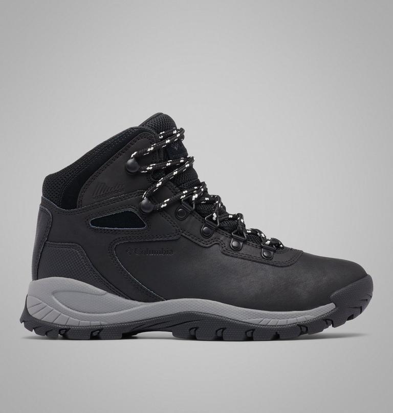 Women's Newton Ridge Plus Waterproof Hiking Boot, Color: Black, Chalk, image 1