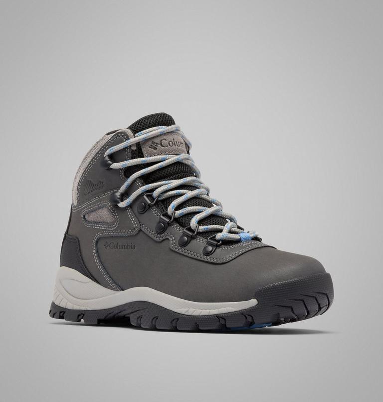 Bota de senderismo impermeable Newton Ridge Plus para mujer, Color: Quarry, Cool Wave, image 3