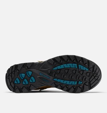 Women's Newton Ridge Plus Waterproof Hiking Boot, Color: Elk, River Blue, image 4