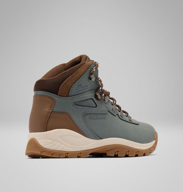 Women's Newton Ridge Plus Waterproof Hiking Boot, Color: Sedona Sage, Nutmeg, image 9