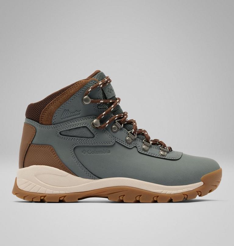 Women's Newton Ridge Plus Waterproof Hiking Boot, Color: Sedona Sage, Nutmeg, image 1