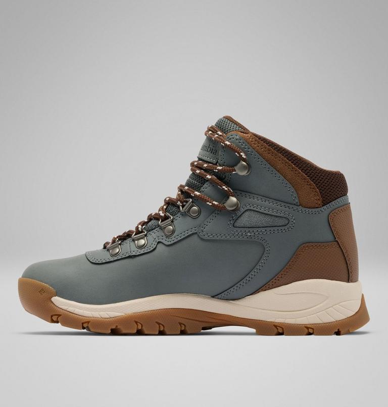 Women's Newton Ridge Plus Waterproof Hiking Boot, Color: Sedona Sage, Nutmeg, image 6