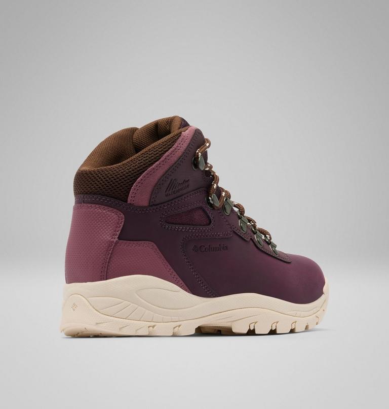 Women's Newton Ridge Plus Waterproof Hiking Boot, Color: Moonvista, Antique Mauve, image 9