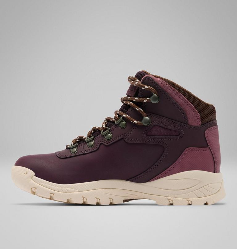 Women's Newton Ridge Plus Waterproof Hiking Boot, Color: Moonvista, Antique Mauve, image 6