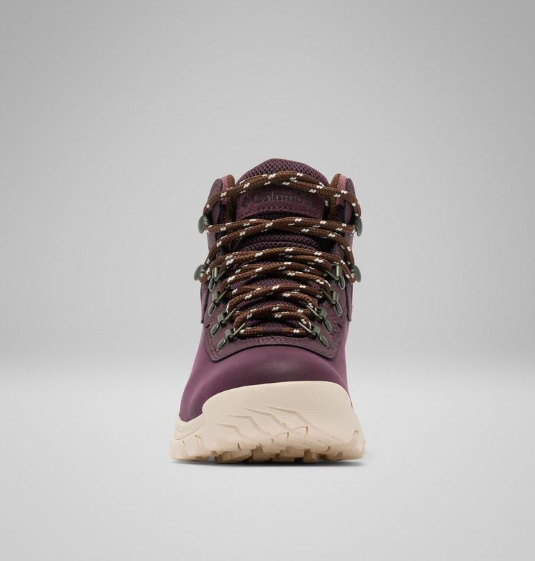 Women's Newton Ridge Plus Waterproof Hiking Boot, Color: Moonvista, Antique Mauve, image 8