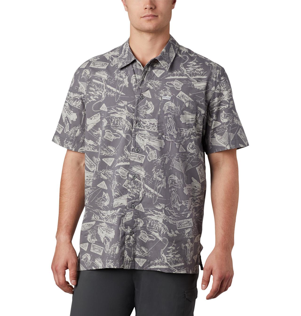 Men's PFG Trollers Best™ Short Sleeve Shirt – Big 1