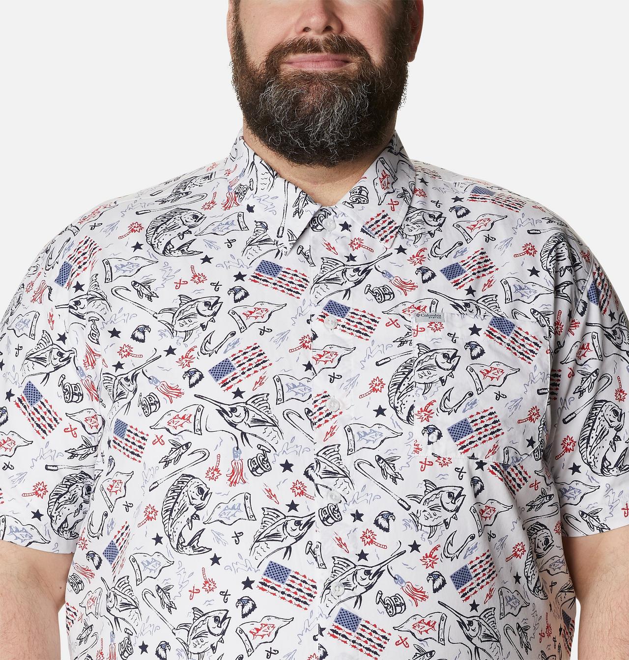 Men's PFG Trollers Best™ Short Sleeve Shirt – Big 4