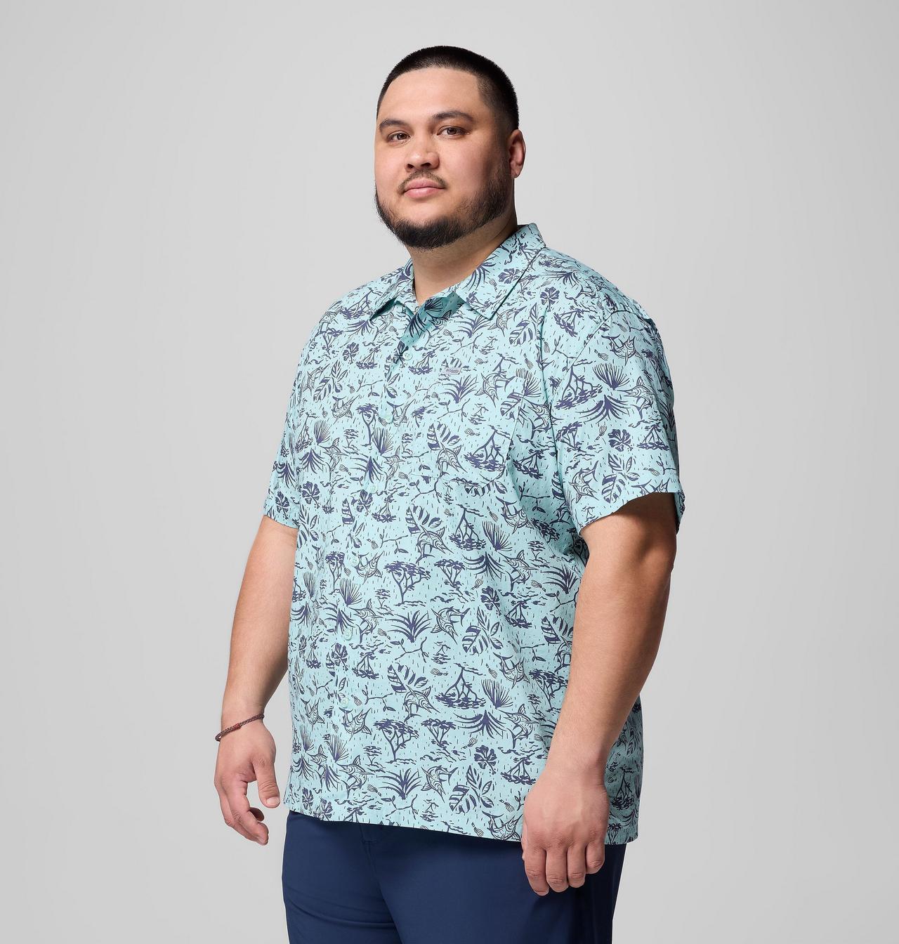 Men's PFG Trollers Best™ Short Sleeve Shirt – Big 4