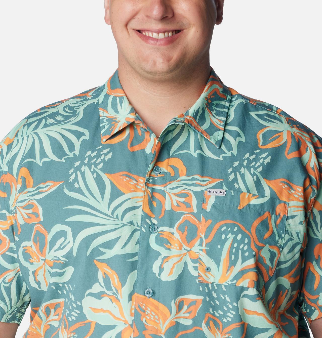 Men's PFG Trollers Best™ Short Sleeve Shirt – Big 4