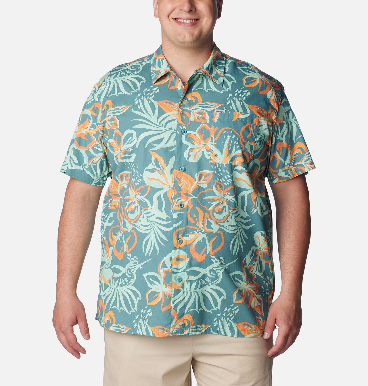 Men's PFG Trollers Best™ Short Sleeve Shirt – Big 1