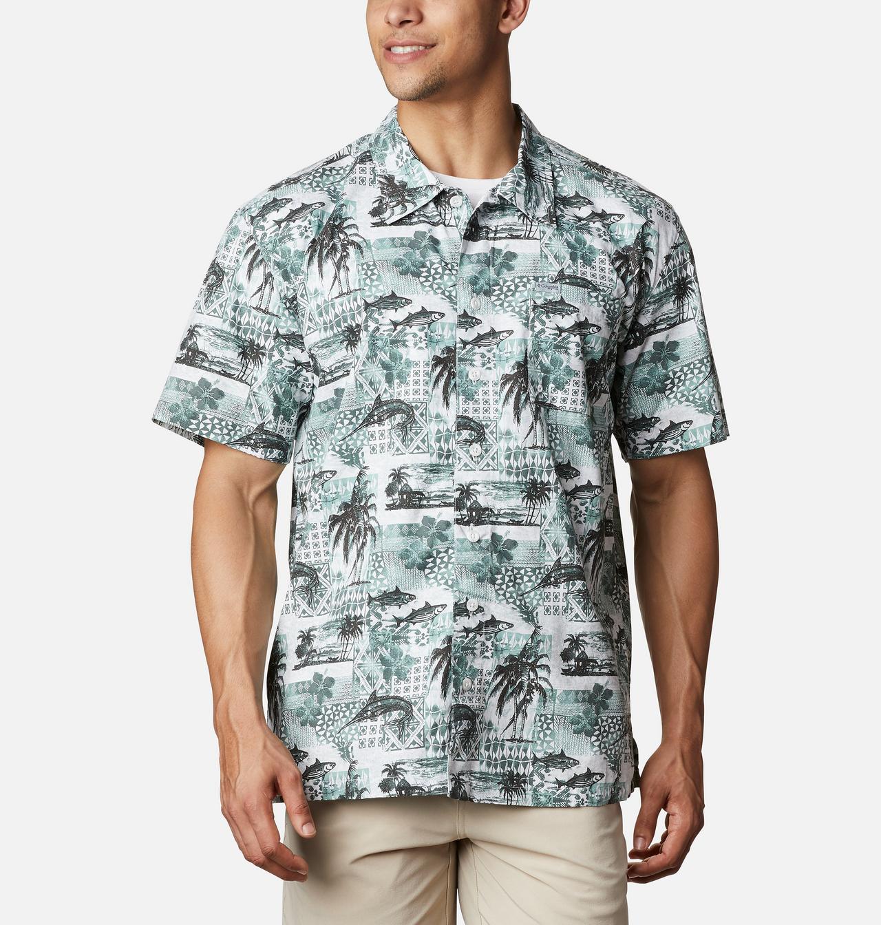 Men's PFG Trollers Best™ Short Sleeve Shirt – Big 1
