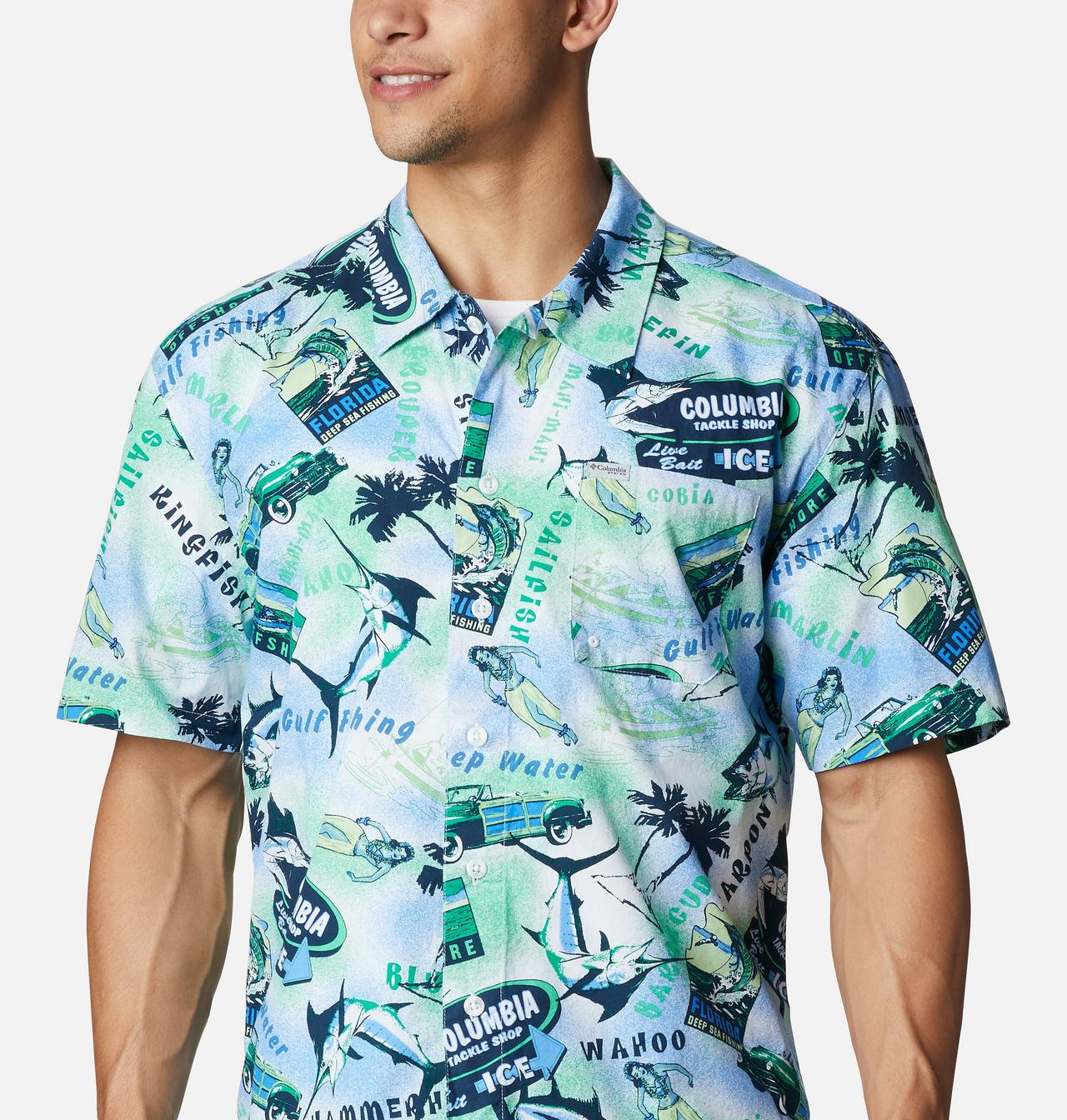 Men's PFG Trollers Best™ Short Sleeve Shirt – Big 4
