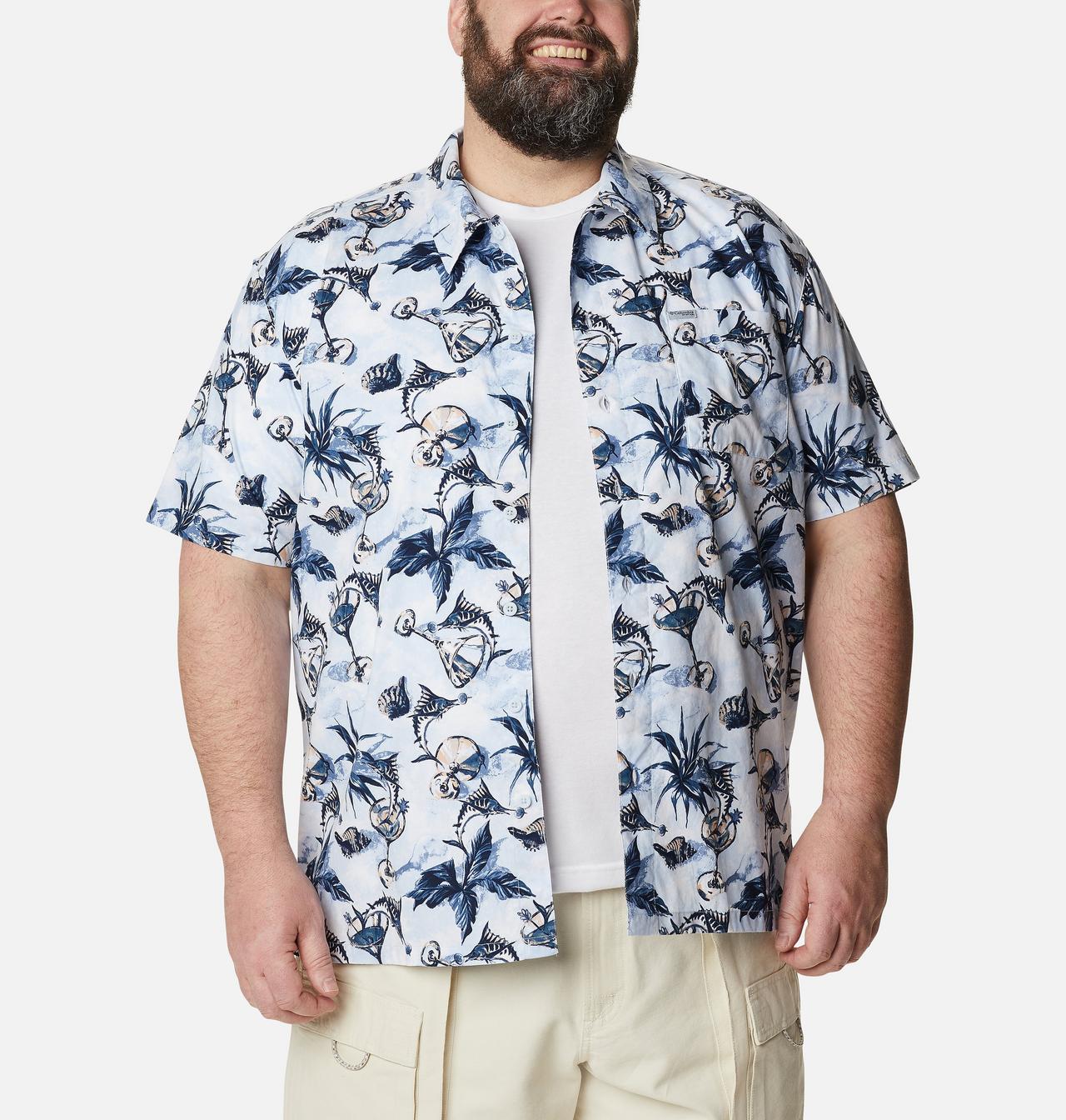 Men's PFG Trollers Best™ Short Sleeve Shirt – Big 6