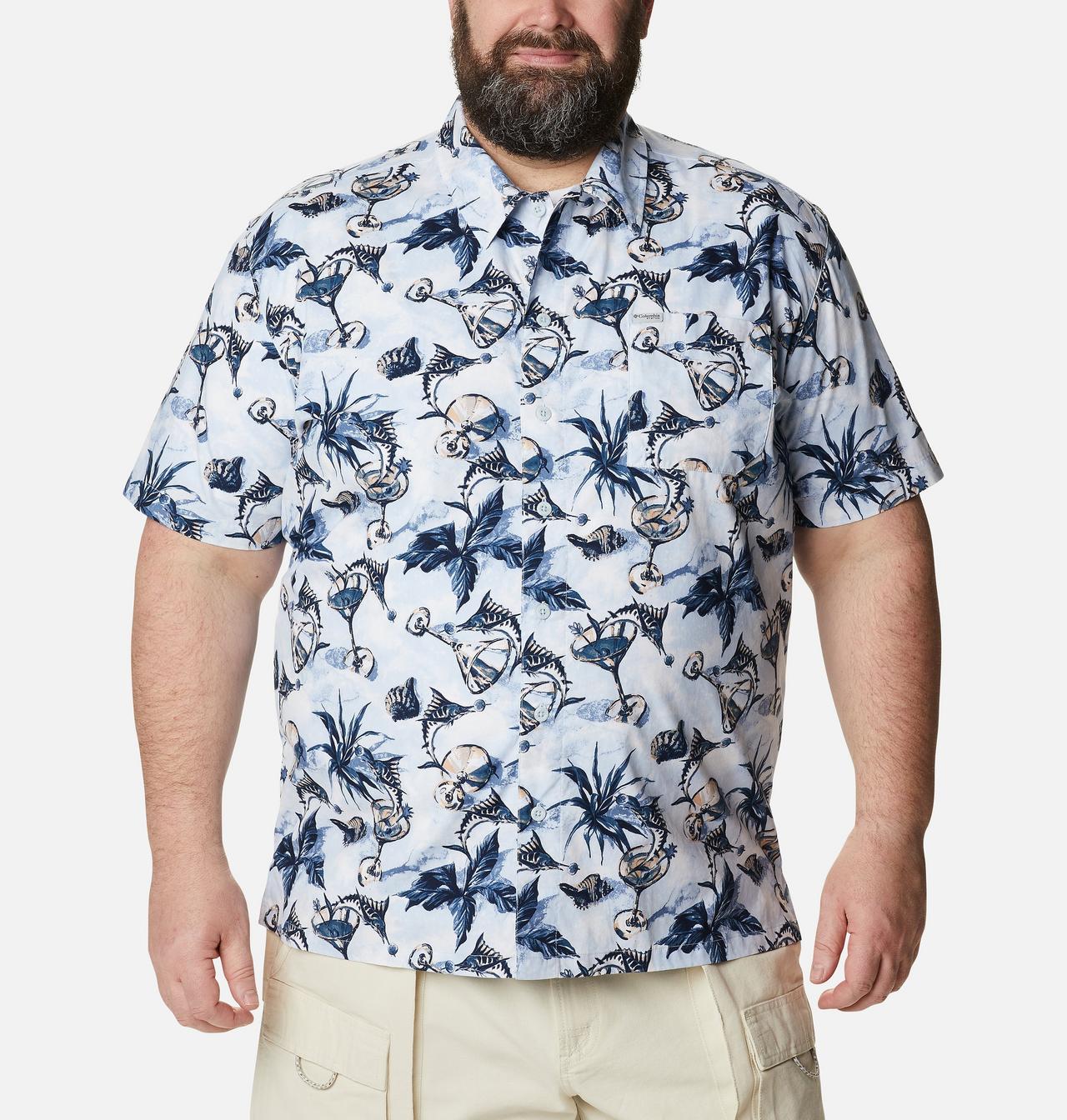 Men's PFG Trollers Best™ Short Sleeve Shirt – Big 1