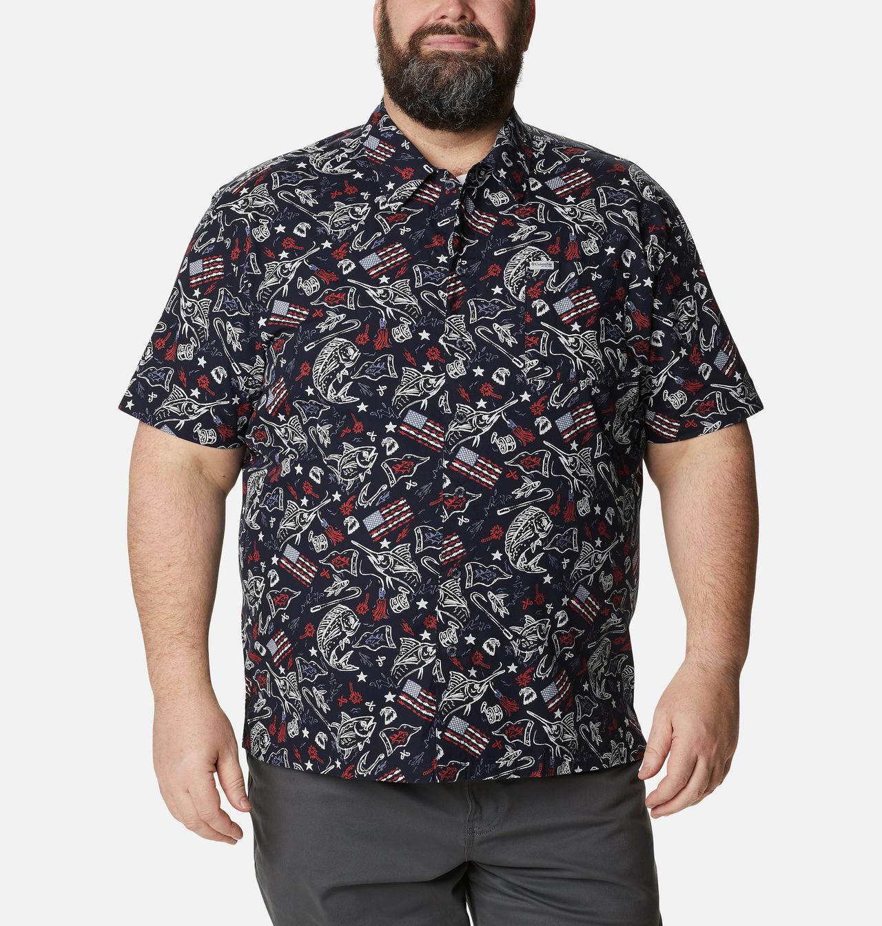 Men's PFG Trollers Best™ Short Sleeve Shirt – Big 6