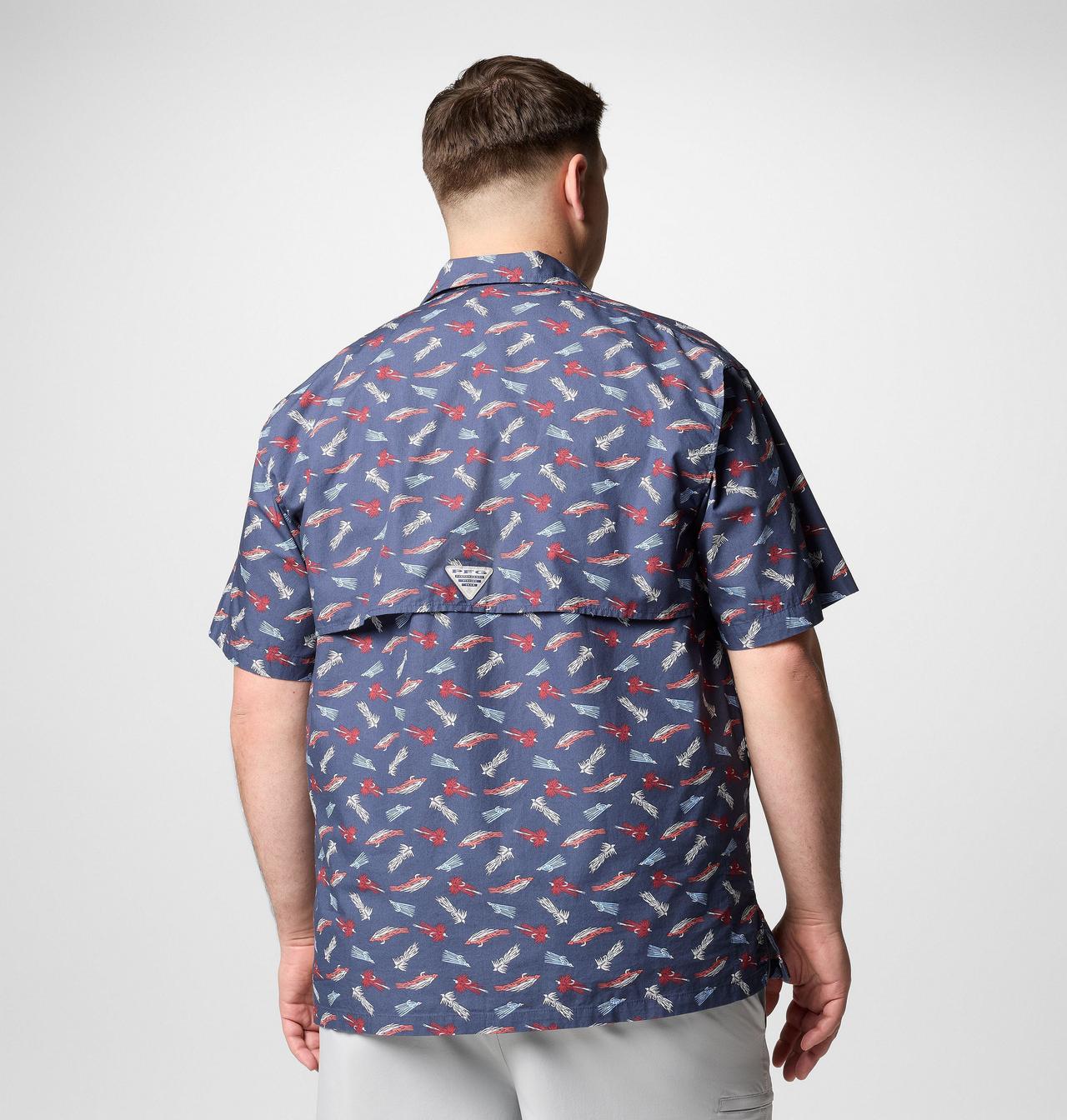 Men's PFG Trollers Best™ Short Sleeve Shirt – Big | 902 | 1X 3