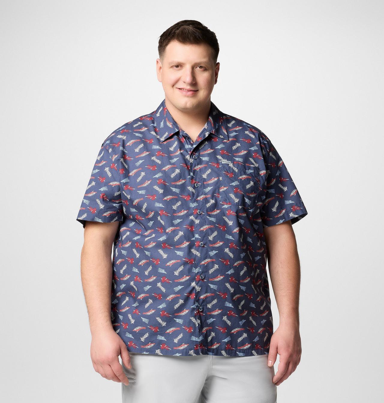 Men's PFG Trollers Best™ Short Sleeve Shirt – Big | 902 | 1X 1