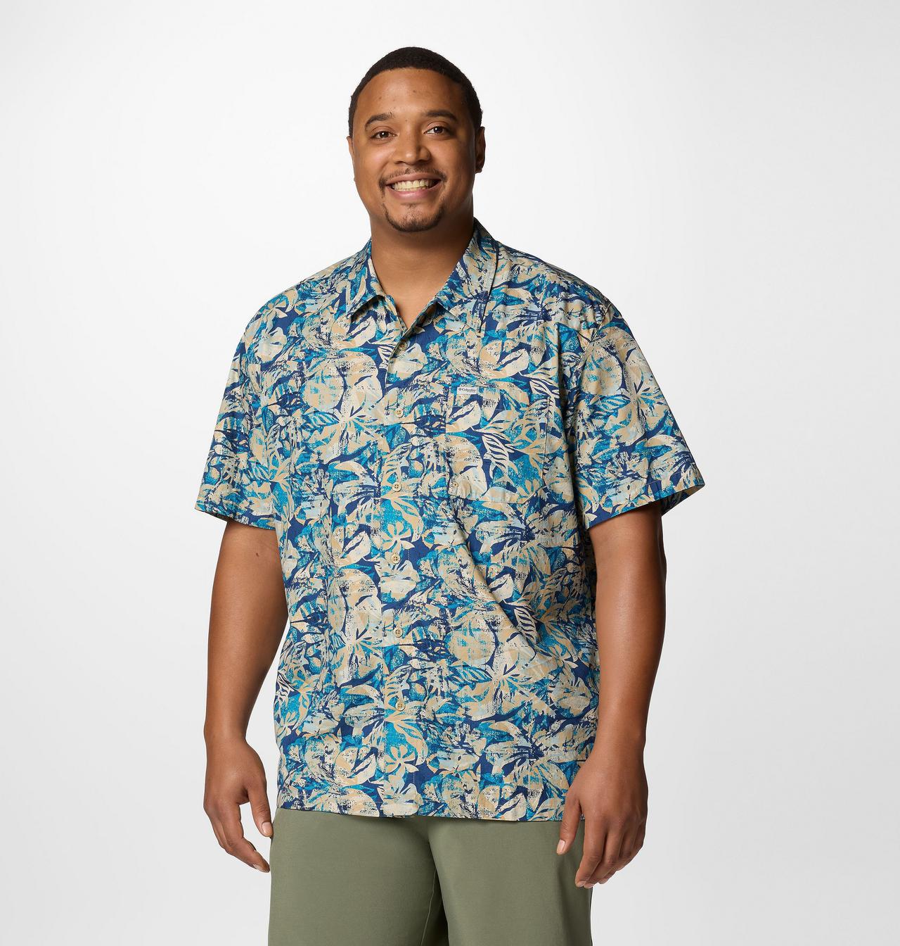 Men's PFG Trollers Best™ Short Sleeve Shirt – Big 1