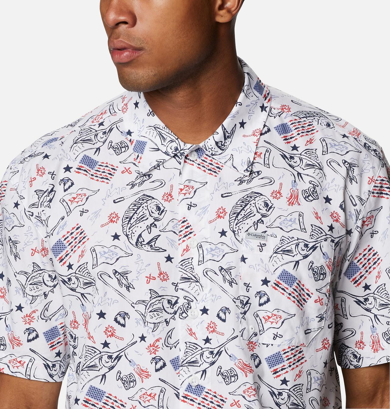 Men's PFG Trollers Best™ Short Sleeve Shirt – Tall 4